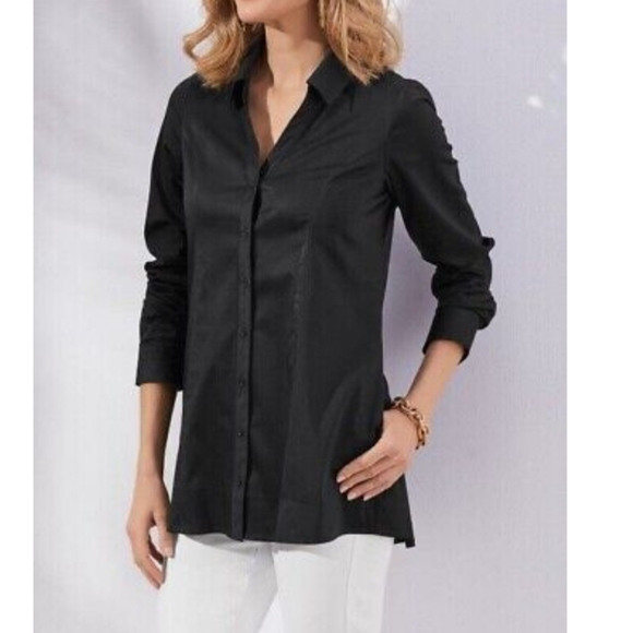 Soft Surroundings Button-Up Shirt - Picture 1 of 5